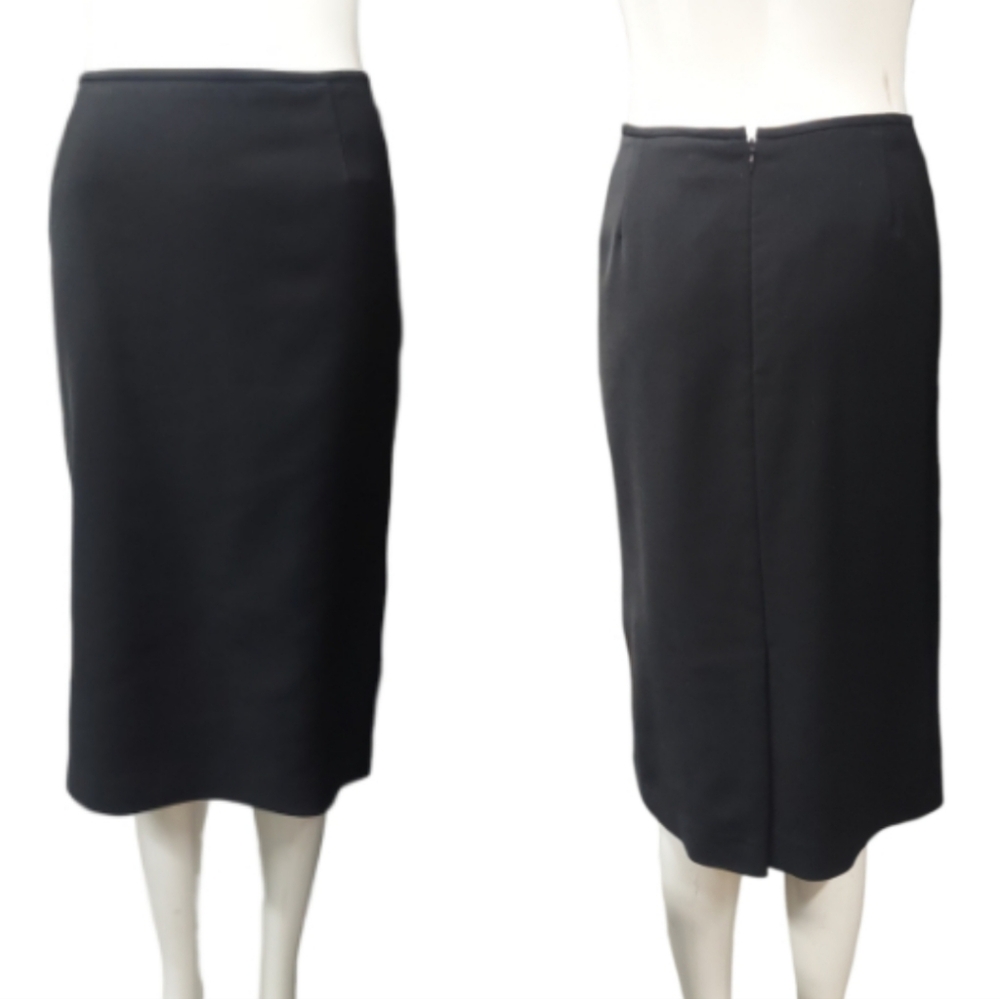 Collections for Le Suit Black Midi Pencil Skirt
